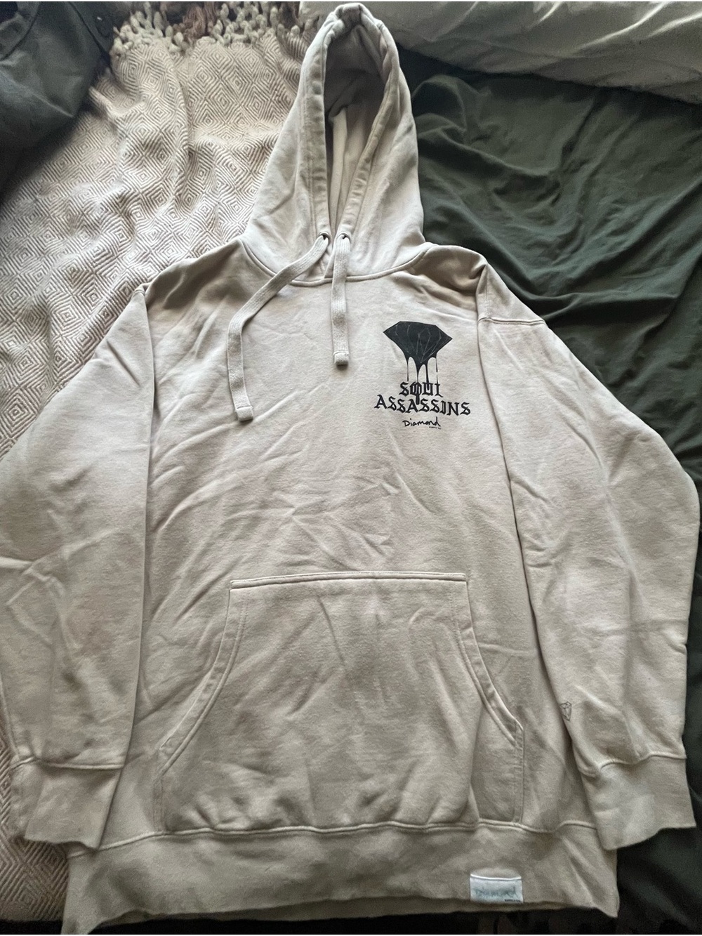 Diamond Supply Co. Tan Soul Assassins Pullover Hoodie